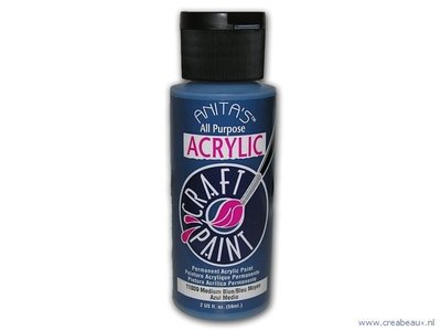 Anita’s acryl verf 60 ml, medium blue (blauw)