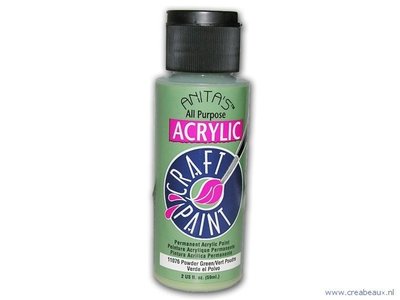 Anita’s acryl verf 60 ml, powder green (olijfgroen)
