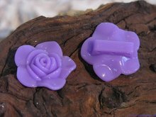 Bloem verdeler, 33x14mm, paars