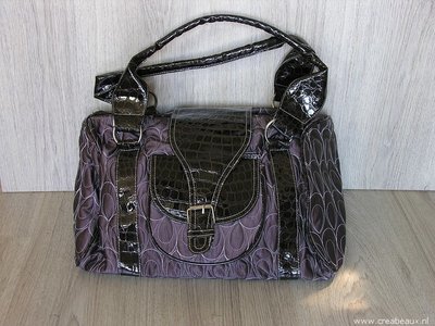 Bruine tas, 24x37cm