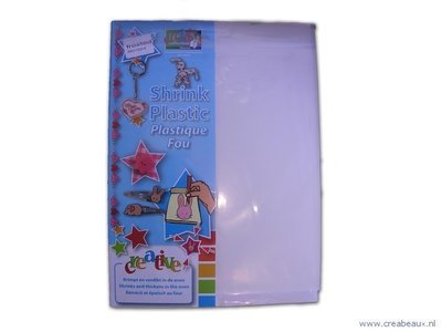 Krimp plastic frosted, 21×26 cm