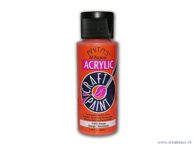 Anita’s acryl verf 60 ml, orange (oranje)