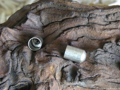 Coppetta (kappen), 14x8mm, zilverkleur
