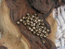 Rocailles 6/0, 4mm, brons