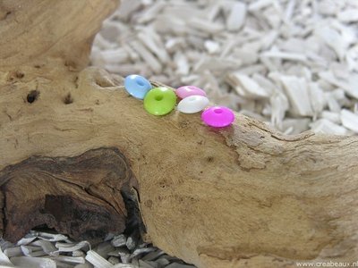 Discus, 12x5mm, multicolor