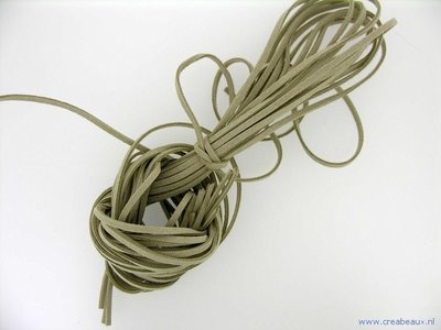 Veter imit. suede, 3mm, beige
