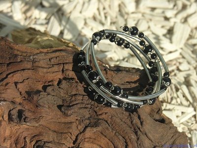 Set armband, zwart