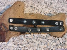 Vary Button armband, 20cm, wit