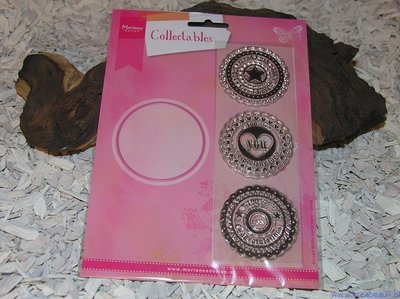 Marianne Design Collectable, COL1320, Cirkel stans met sentimentele teksten