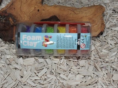 Foam Clay Metallic startset, 6×14 gram, multicolor