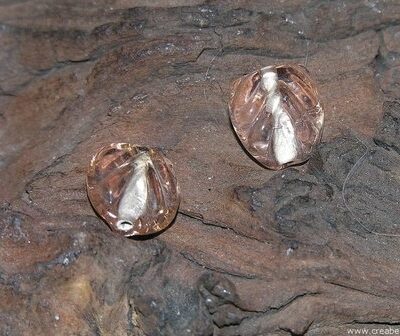 Blaadje, 10mm, roze
