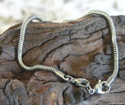 Armband Pandora 21cm, 210×3.5mm, zilverkleur