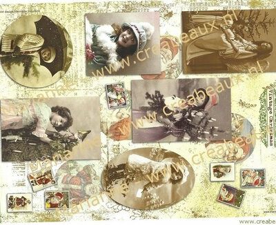 Marianne Design knipvel, VK9529 Vintage Christmas