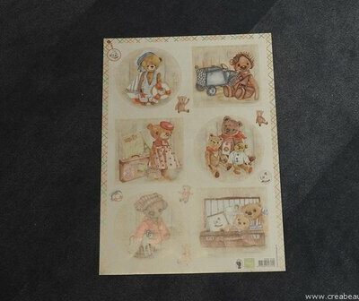 Marianne Design knipvel, EWK1249, Teddy Bears 1